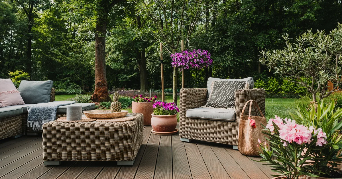 Styling Natural Rattan & Wicker Furniture A Contemporary Living Room Guide