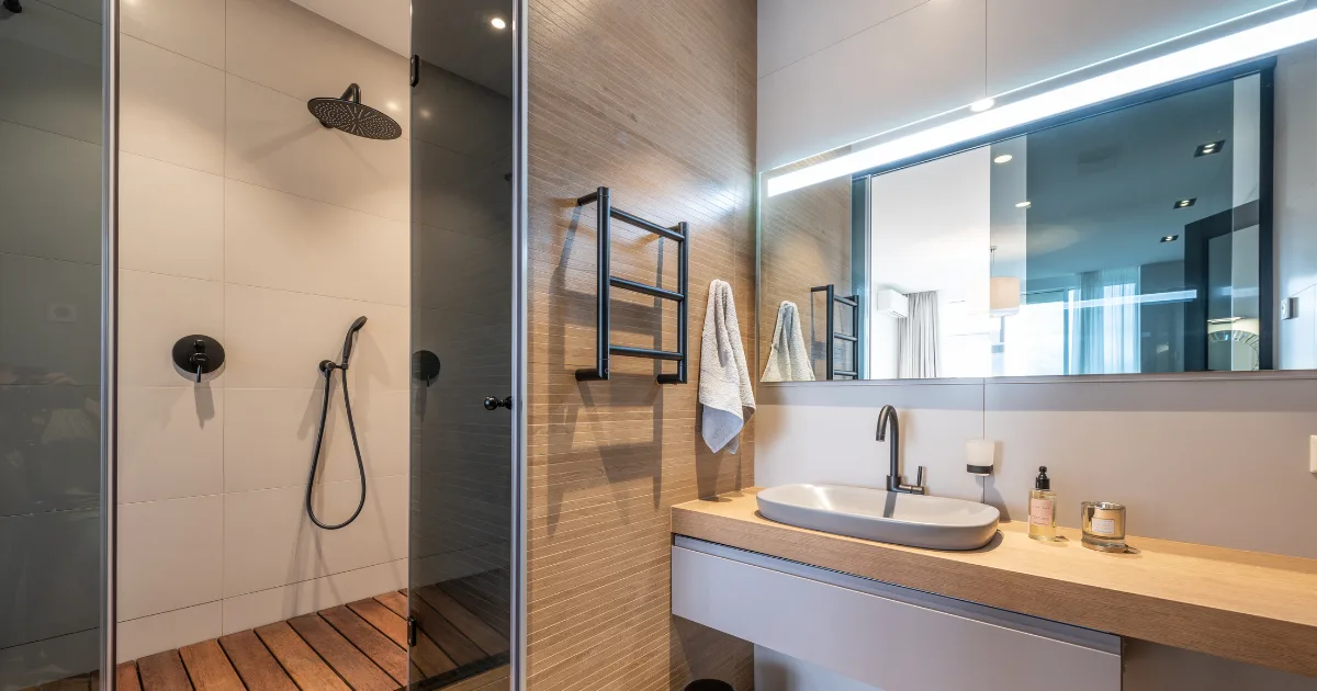 Turning Your Bathroom into a Luxury Balinese Spa Natural Stone & Teak Vanities